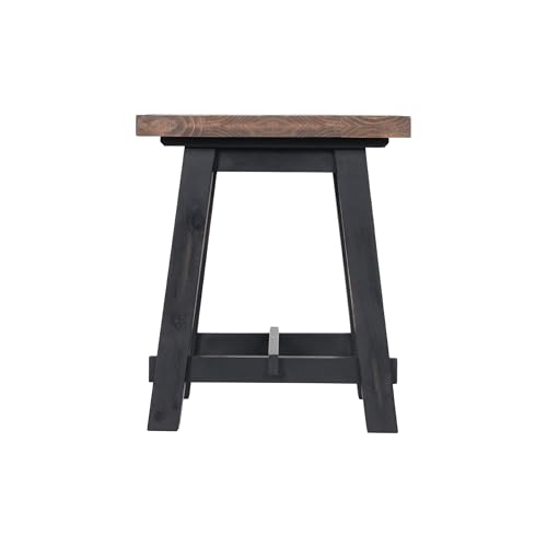 Alaterre Furniture Adam 21 Solid Wood Side Tabl
