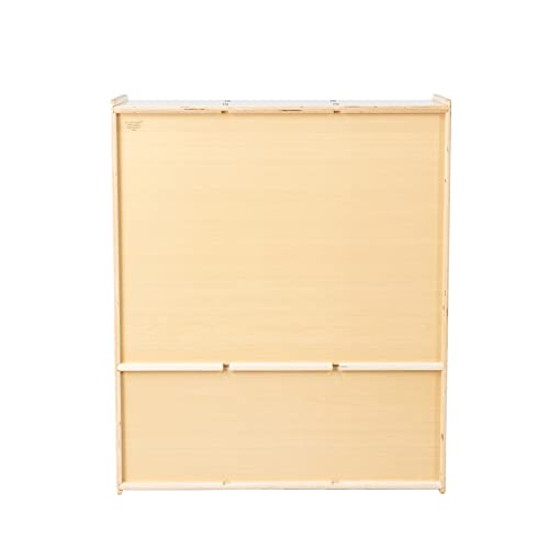 3-Section Coat Locker with Bench & Cubby Storage, Backpack Organizer, Coat Cubbies Storage for Kids & Toddlers, Ideal for Home, School, Daycare