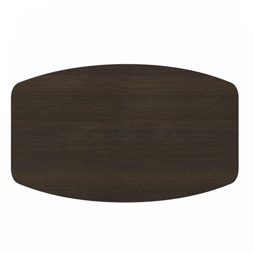Furinno Simple Design Coffee Table, Dark Brown - color: Dark Brown, size: Coffee Table
