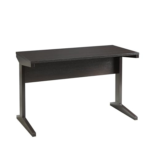 47.25" Home Office Desk with Rolling File Cabinet, Modern Computer Desk with 2 Drawers & Open Shelf, Executive Writing Desk for Workstation, Espresso