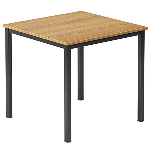 DlandHome Small Computer Desk for Home Office Table Writing Table for Small Spaces Study Table Laptop Desk 31.5x31.5 Inch