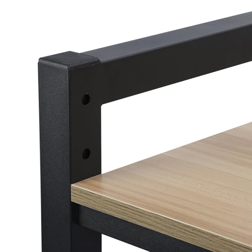 Washer Dryer Stacking Rack Stand, 660lbs Capacity Heavy Duty Washing Machine Storage Utility Rack with Countertop, Height Adjustable Washing Machine Shelf for Laundry Rooms Bathrooms