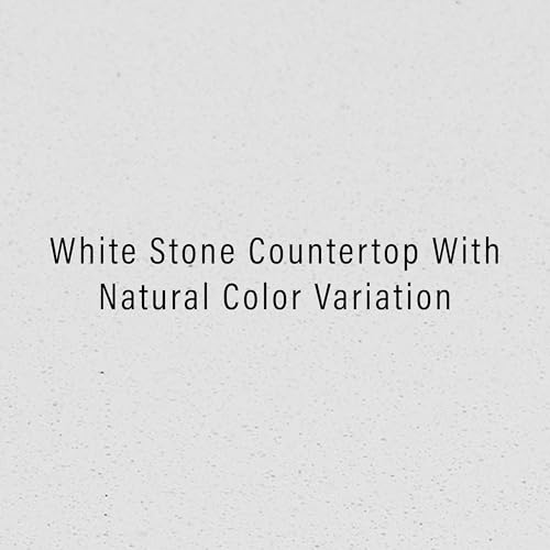 Crosley Furniture Compact Stone Top Small Rolling Cart with Shelves, Microwave Stand with Towel Rack, Mahogany - color: Mahogany, style: White Granite Top