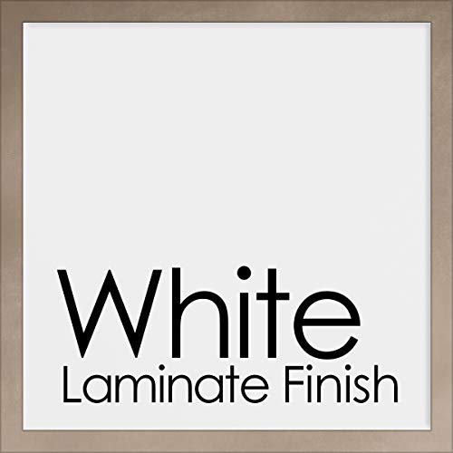 Lavish Home Sofa Side Table Set of 2 – Modern C Shaped End Tables – Laptop Trays or Compact Bedside Nightstands – Space Saving Furniture (White) - style: Set of 2