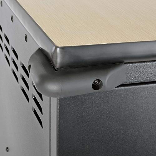 Tripp Lite 21-Port AC Mobile Charging Cart Storage Station for Chromebooks, iPads, Laptops, Tablets, Black (CSC21AC) - size: 21 AC Port, style: Cart