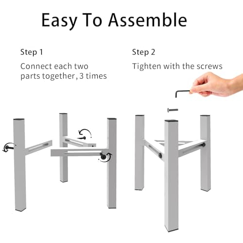 Small Metal Desktop Plant Stand Indoor, Adjustable Plant Holder Fits 5.1-7.5" Pots for Succulents, Bonsai & Office (Without Pots) - color: White