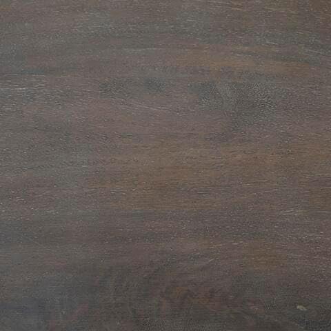 Signature Design By Ashley Cormmet Industrial Accent Table with Metal Base, Dark Brown & Black