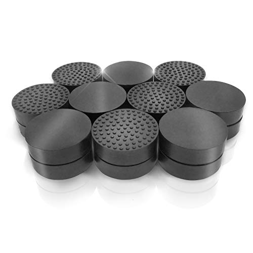 The Garden Gecko Invisible Pot feet for Outdoor Plant pots and Flowers. Solid Rubber Pot risers with Enhanced Grip | 20 Pack.