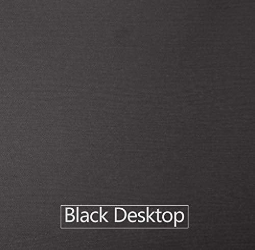 Need Computer Desk Folding Table Writing Desk/Compact Desk/Foldable Desk with BIFMA Certification, No Install Needed, Black AC5CB-100-60 - color: Black & Black Frame, size: 39inch