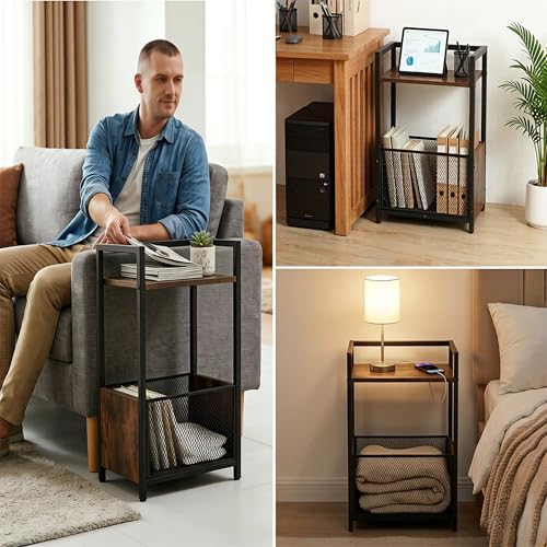 Toilet Paper Holder Free Standing, Black Toilet Paper Holder Stand, Freestanding Toilet Paper Holder for Bathroom Tissue Holder Roll Holder, Magazines, Wipes