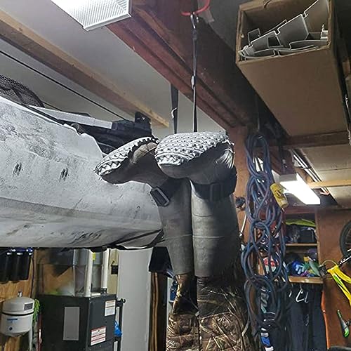 Fishing Wader Boot Hanger Strap Belt for Drying Wader Rack Storage Drying Tool Wader High Tube Boot Rain Shoes Hanger Polyester