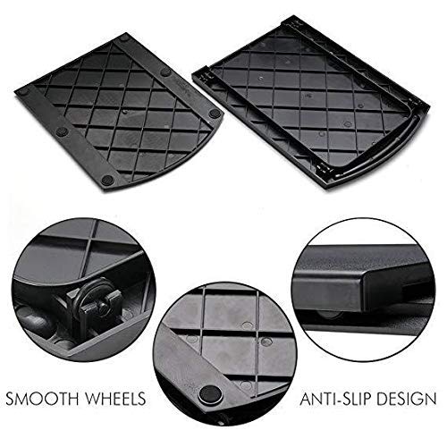 HauSun Handy Sliding tray Sliding Tray Mat for Coffee Maker,Kitchen Appliance Moving Caddy,Countertop Stoage for Air Fryer, Blender, Stand Mixer,Food Processors,2 Sets - size: 2 sets