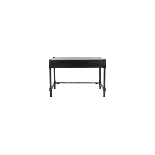 Safavieh Home Collection Filbert Black 2-Drawer Writing Desk DSK5701B - color: Black
