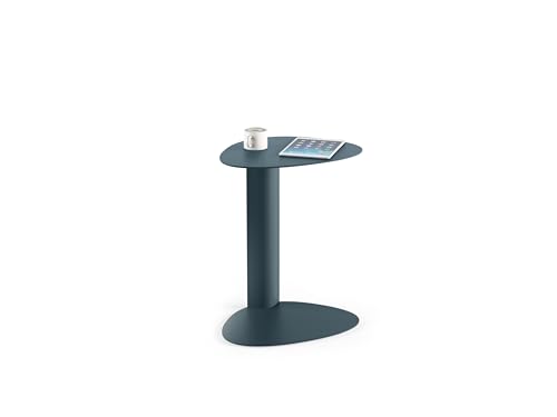 BDI Furniture Bink 1025-19.25'' Laptop Stand, Side Table, End Table, C Table for Sofa or Bedside, Ocean - color: Blue