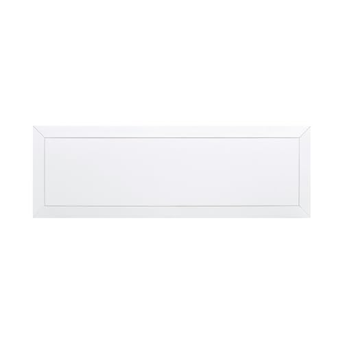 P PURLOVE Console Table Buffet Sideboard Sofa Table with Drawers Cabinets and Bottom Shelf (White) - color: White