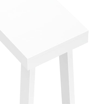 Plank+Beam Classic Console Table, 46 Inch, White | Non-Toxic Finishes, Versatile Design, Elegant Details, Easy Assembly, Quick Setup, Solid Wood - color: White, size: 46" Console Table
