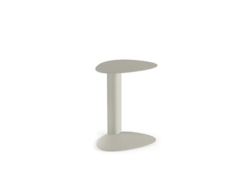 BDI Furniture Bink 1025-19.25'' Laptop Stand, Side Table, End Table, C Table for Sofa or Bedside, Stone - color: Grey
