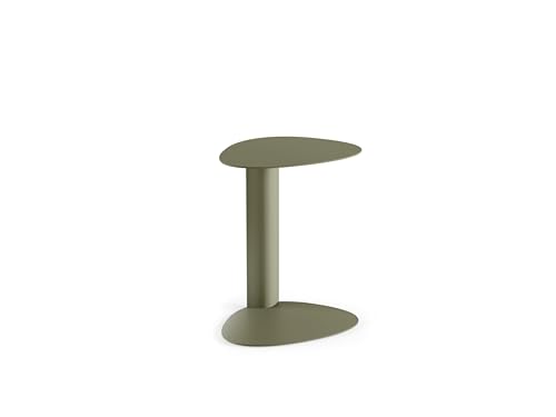 BDI Furniture Bink 1025-19.25'' Laptop Stand, Side Table, End Table, C Table for Sofa or Bedside, Moss - color: Green