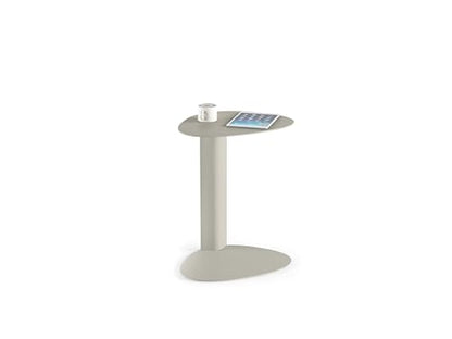 BDI Furniture Bink 1025-19.25'' Laptop Stand, Side Table, End Table, C Table for Sofa or Bedside, Stone - color: Grey