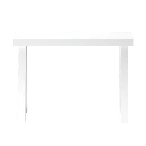 Plank+Beam Classic Console Table, 46 Inch, White | Non-Toxic Finishes, Versatile Design, Elegant Details, Easy Assembly, Quick Setup, Solid Wood - color: White, size: 46" Console Table