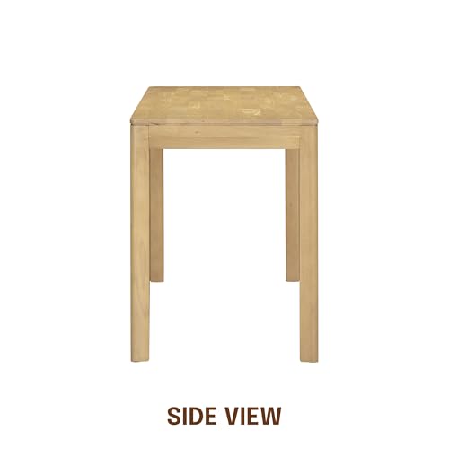 NTC Flow Modern Wooden Rectangle Desk Table with Hidden Drawer – Waterproof & Heat Resistant - Sand - color: Sand, size: 47 Inch, style: Desk