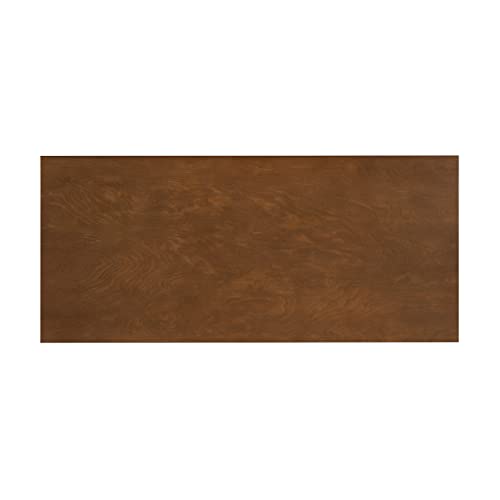 Melissa Mid Century Walnut Desk by Linon - color: Walnut
