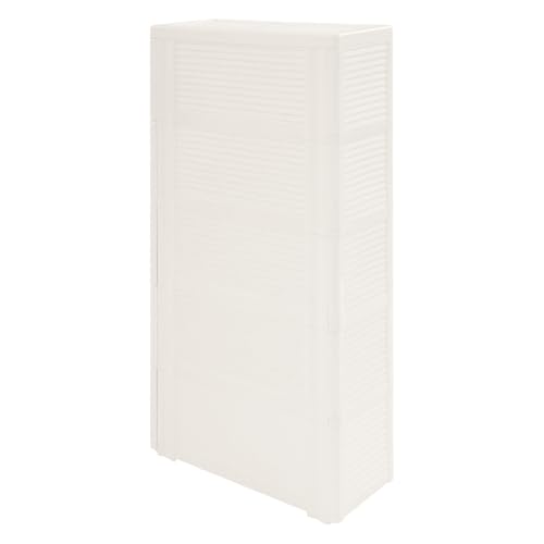 5 Drawers Slim Bathroom Storage Cabinet,Narrow Plastic Storage Cart,Rolling Dresser on Wheels for Living Room,Bathroom,Kitchen - size: 5 Drawers