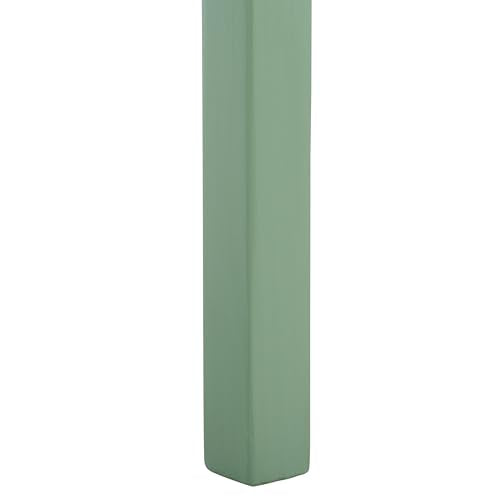 SAFAVIEH Home Collection Litith Sage Square Wave Accent Table - color: Sage