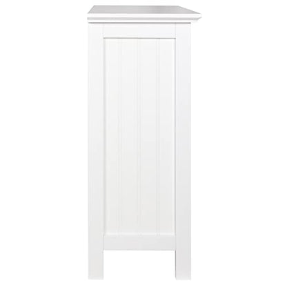 eHemco 2 Tier Bookcase with 2 Arched Supports, 29 Inches, White - color: White, size: 2 Tier