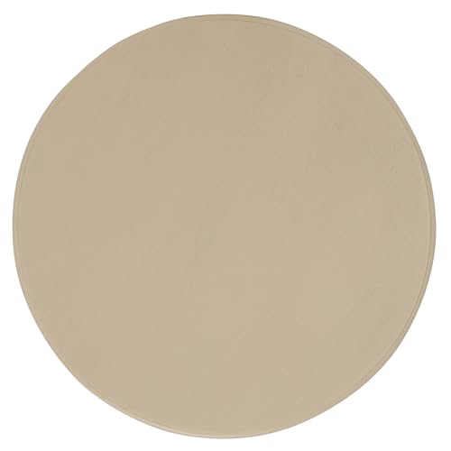 SAFAVIEH Furniture - Mary Pedestal Table - Sand - Solid Wood - Farmhouse Pedestal Design - Ideal for Living Room, Entryway, Home Office, 18.1" W x 18.1" D x 26" H (AMH5711G) - color: Sand