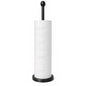 Songtec Toilet Paper Holder Stand, Black Floor Standing Tisse Roll Holder with Reserve for 4 Rolls, Compact Design Bathroom Toilet Paper Storage - Black - color: Black