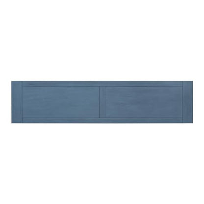 Merax Console Table with 3 Storage Drawers and Bottom Shelf, Entryway Table for Living Room, Easy Assembly, Navy