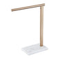 KOKOSIRI Hand Towel Rack Free Stand Towel Holder with Steady Marble Base for Bathroom Vanity Countertop, Champagne Bronze Stainless Steel 15.7'' Height THS0006-CPG - color: Champagne Bronze, size: 1-Bar