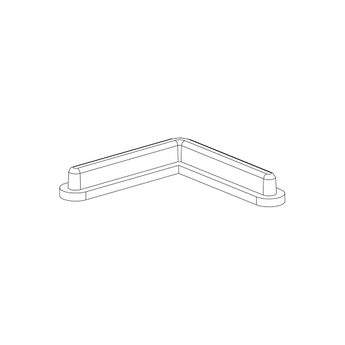 Chia Whalen Post Insert, Plastic, 24pcs for COSTCO and SAMS Club 5-Shelf Heavy Duty Steel Shelving Unit, Gorilla Rack Replacement Parts, 2 Full Sets of Metal Shelf Connectors - color: 24 Pieces