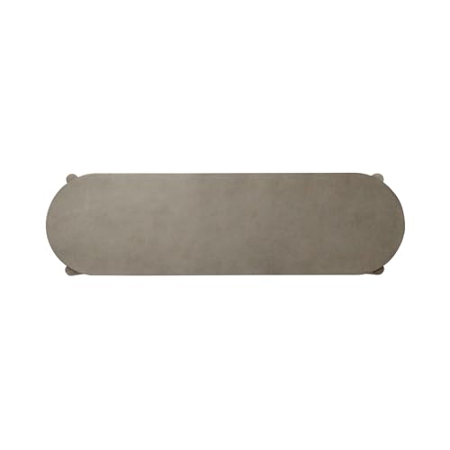 Liberty Furniture Affinity Sofa Table for Living Room - Dusty Taupe Faux Concrete Tops - size: Sofa Table