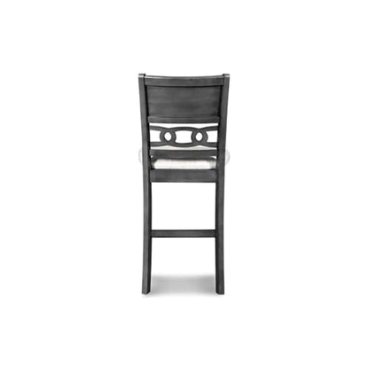 New Classic Furniture Gia Counter Chairs, Set of 2, Gray - color: Grey, size: Set of 2, style: Counter Chair