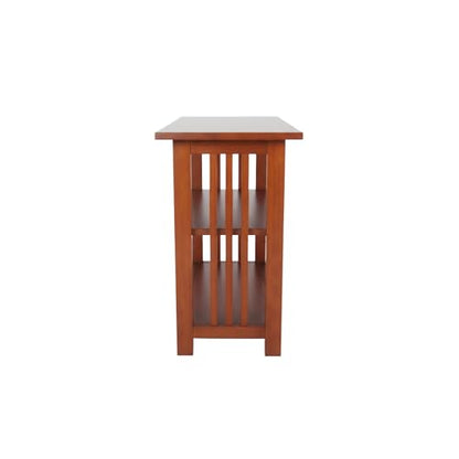 Alaterre Artisan Under Window Bookshelf, Cherry