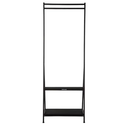Hanging Plant Stand Folding Plant Stand 2 Tier Ladder Shelf with Hanging Rod Height Adjustable Flower Pot Display Organizer for Balcony Porch Living Room