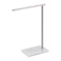 Standing Towel Rack Brushed Nickel 1-Tier Towel Bar for Bathroom Vanity Countertop with Heavy Marble Base Thicken Steady, Stainless Steel AN7002BR - color: Brushed Nickel, size: 1-Bar