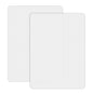 2 Pack Office Chair Mat for Carpets, 48" x 30" Clear Heavy Duty Plastic Floor Protector for Low Pile Carpeted Floors, Under Desk Computer Chair Mat for Home Office, Easy Glide and Flat Without Curling - size: 2PCS 48" X 30"