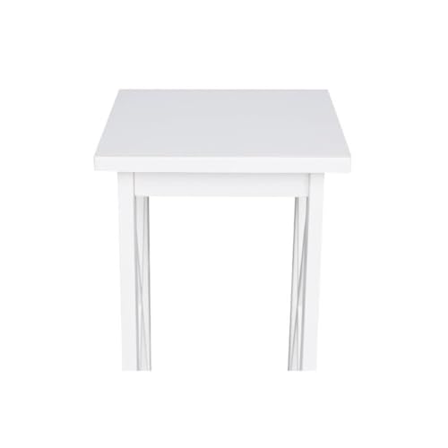International Concepts Plant Stand, 24 inch, Snow White - color: Snow White, size: 12 inch W x 12 inch D x 24 inch H