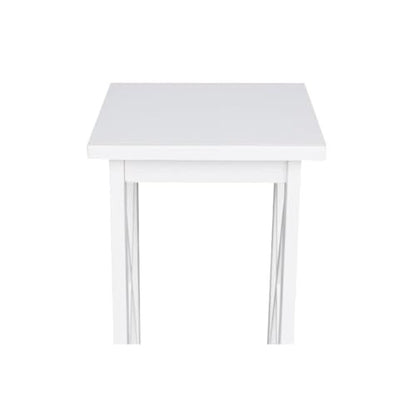 International Concepts Plant Stand, 24 inch, Snow White - color: Snow White, size: 12 inch W x 12 inch D x 24 inch H