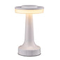 O’Bright Portable LED Table Lamp with Touch Sensor, 3-Levels Brightness, Rechargeable Battery Up to 48 Hours Usage, Night Light for Kids Nursery, Nightstand Lamp, Bedside Lamp (Piano White) - color: Piano White