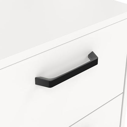 2 Drawer Nightstand, 15.8" W x 15.6" D x 17.4" H | Compact Design