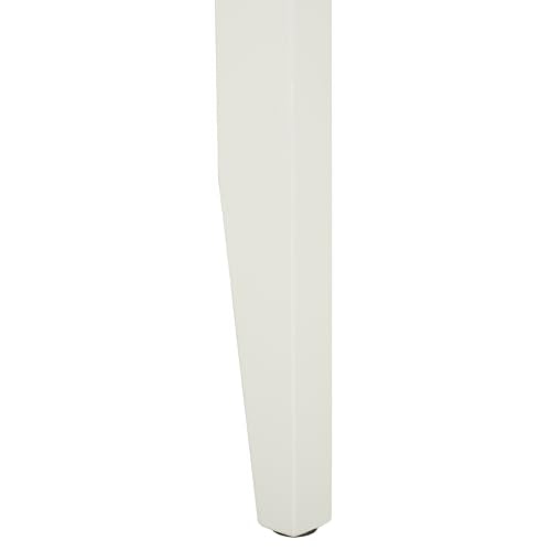 SAFAVIEH Home Collection – Naios White Accent Table, Modern Rectangular Side Table with Curved Legs, Minimalist Design (ACC9713B) - color: Ivory