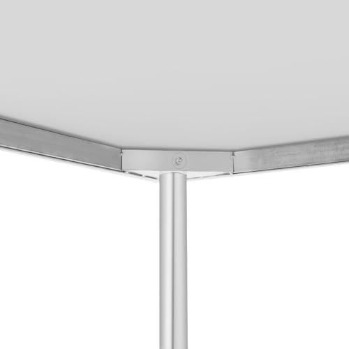 24x30x35in 3-Tier Stainless Steel Work Table with Casters & Foot Pads, Adjustable Shelves, 540 lbs Load Capacity, Heavy Duty Rolling Utility Cart for Garage, Kitchen, Hospital, Office, Commercial Use - size: 24 X 30 X 35 Inches