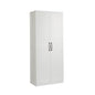Sauder HomePlus Farmhouse Multipurpose Storage Cabinet Tall Pantry with Adjustable Shelves, in White Finish - color: Farmhouse White