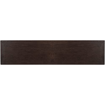 LKTART Solid Wood Console Table for Entryway,63" Sofa Table with 4 Drawers | Console Table with Storage Drawers,Farmhouse Sofa Table,Entryway Table for Hallway Foyer,Living Room,Easy Assembled,Espresso - color: Distressed Black