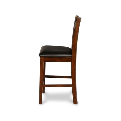 New Classic Furniture Gia Counter Chairs, Set of 2, Brown - color: Brown, size: Set of 2, style: Counter Chair
