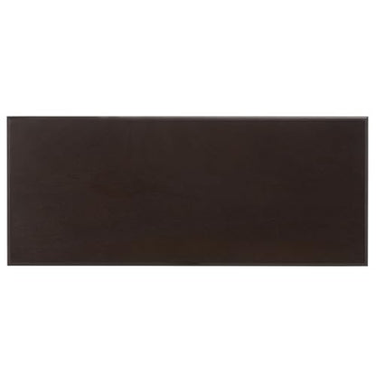 SAFAVIEH Furniture - Tinsley Rectangle Console Table - Dark Chocolate - Solid Wood - Farmhouse Turned-Leg Design - Ideal for Entryway, Living Room, Hallway, 28" W x 11.75" D x 28" H (CNS5724D) - color: Dark Chocolate